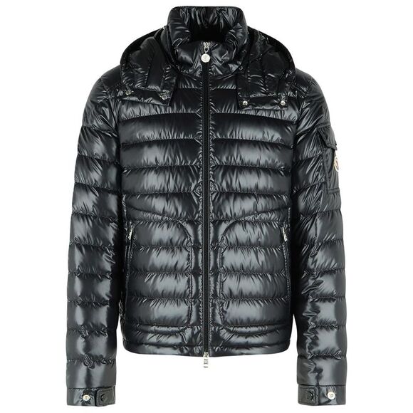 MONCLER Other - Moncler 'Lauros' Short Hooded Down Jacket In Black Polyester Men